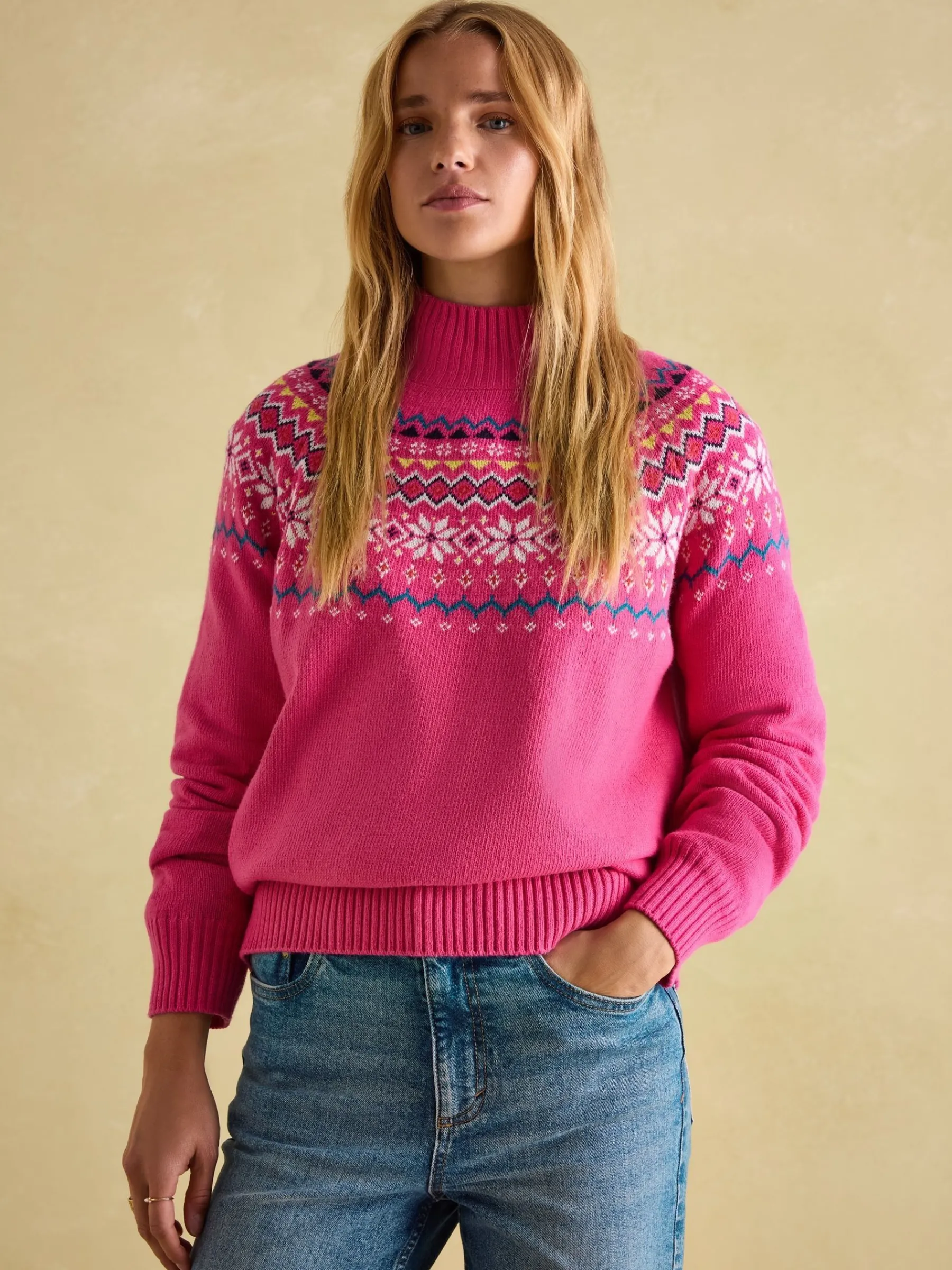 Alba Fair Isle Jumper<Joules Best