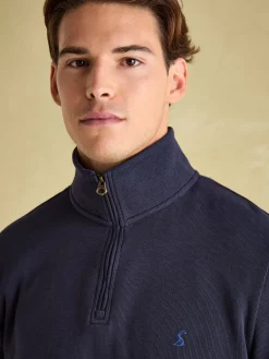 Alistair Quarter Zip Cotton Sweatshirt<Joules Online