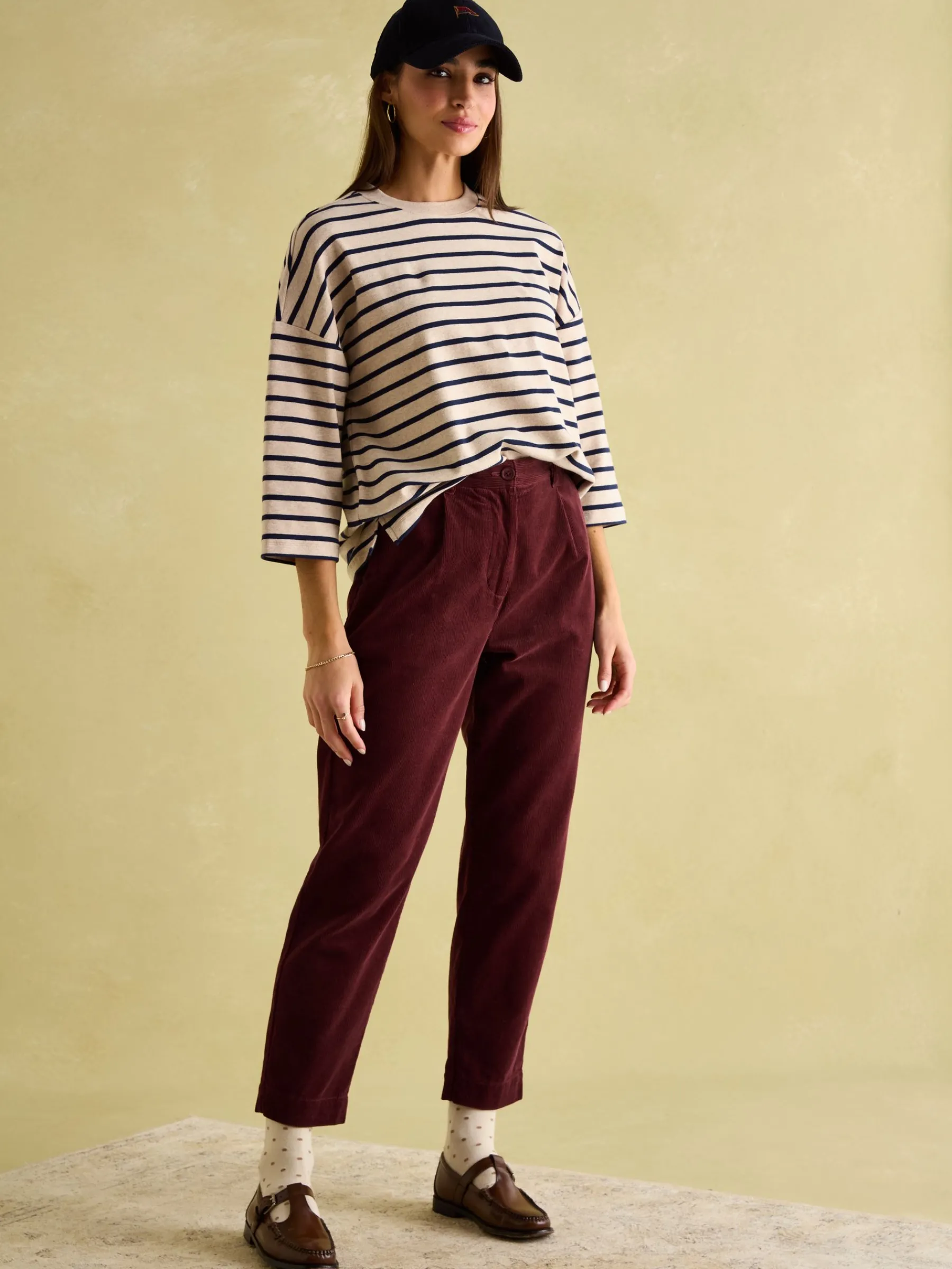 Amelia Top with 3/4 Length Sleeves<Joules Outlet