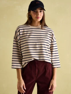 Amelia Top with 3/4 Length Sleeves<Joules Outlet