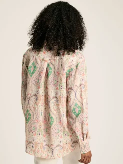 Amilla 100% Linen Shirt<Joules Clearance