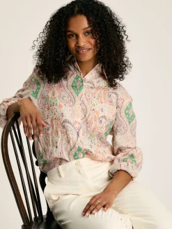 Amilla 100% Linen Shirt<Joules Clearance