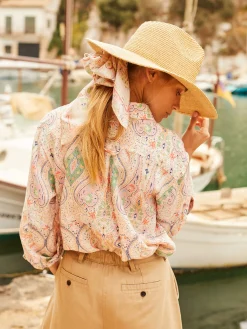 Amilla 100% Linen Shirt<Joules Clearance