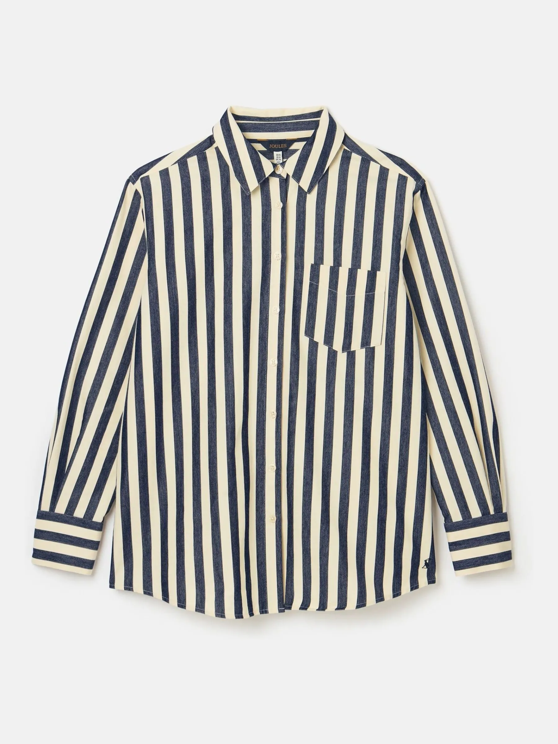 Amilla Navy & Cream Stripe Shirt<Joules New