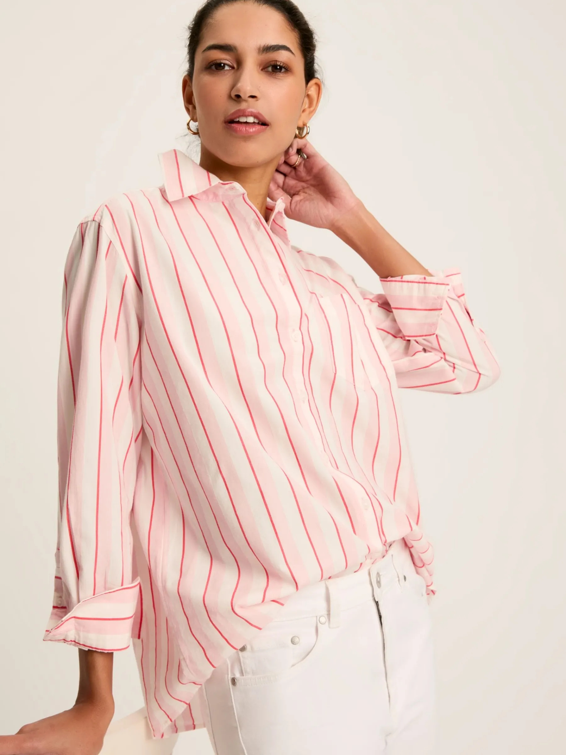 Amilla Cotton Shirt<Joules Clearance