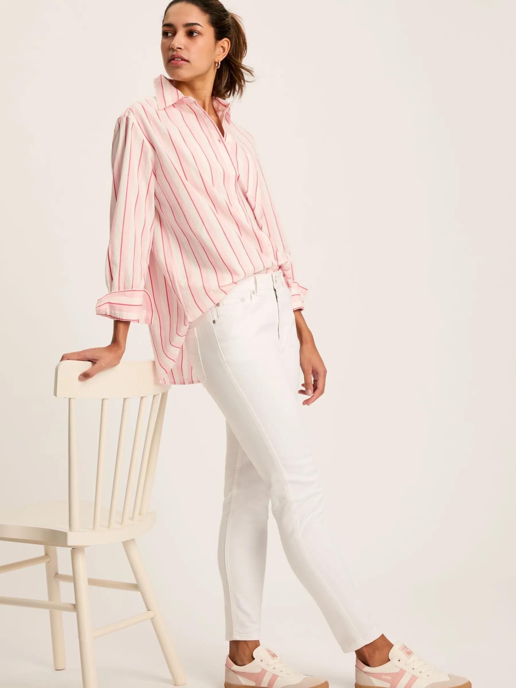 Amilla Cotton Shirt<Joules Clearance