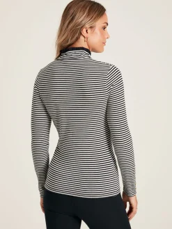 Amy Long Sleeve High Neck Jersey Top<Joules Online