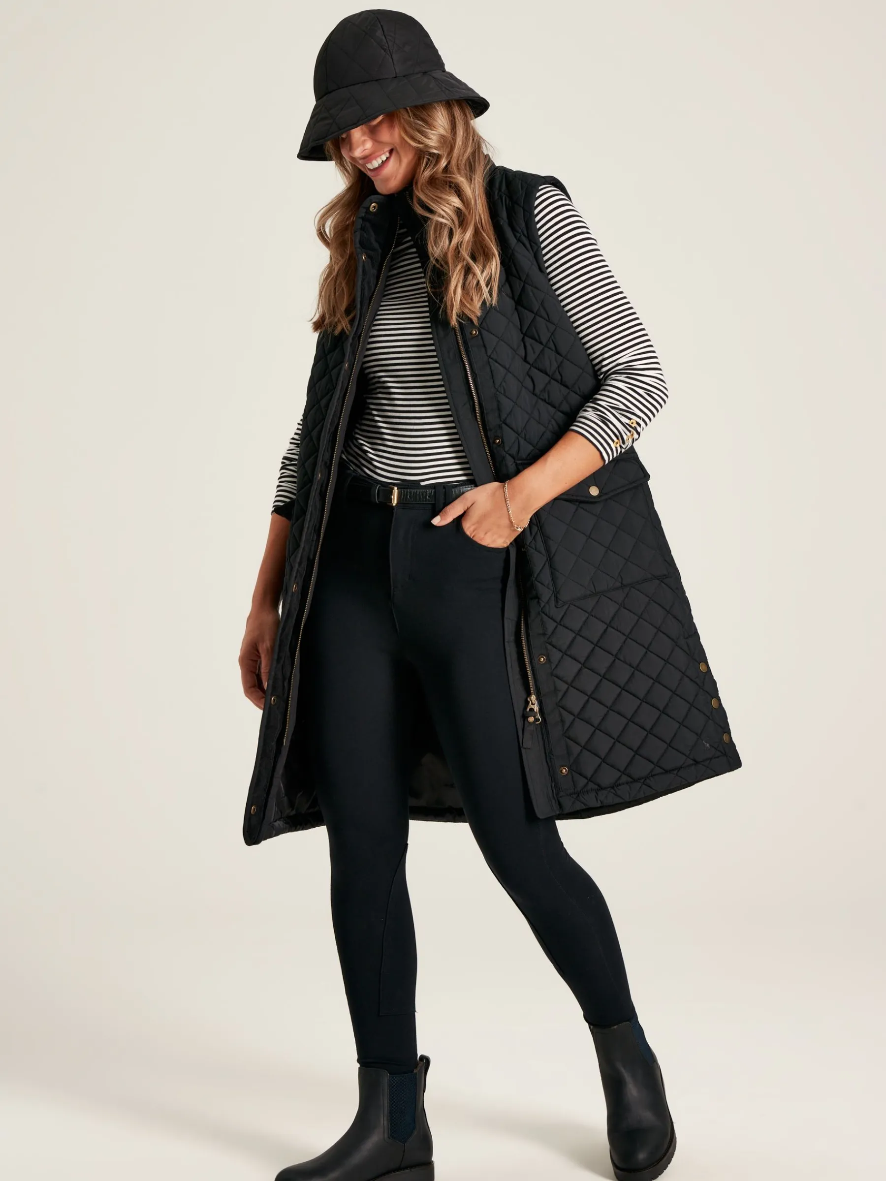 Amy Long Sleeve High Neck Jersey Top<Joules Online