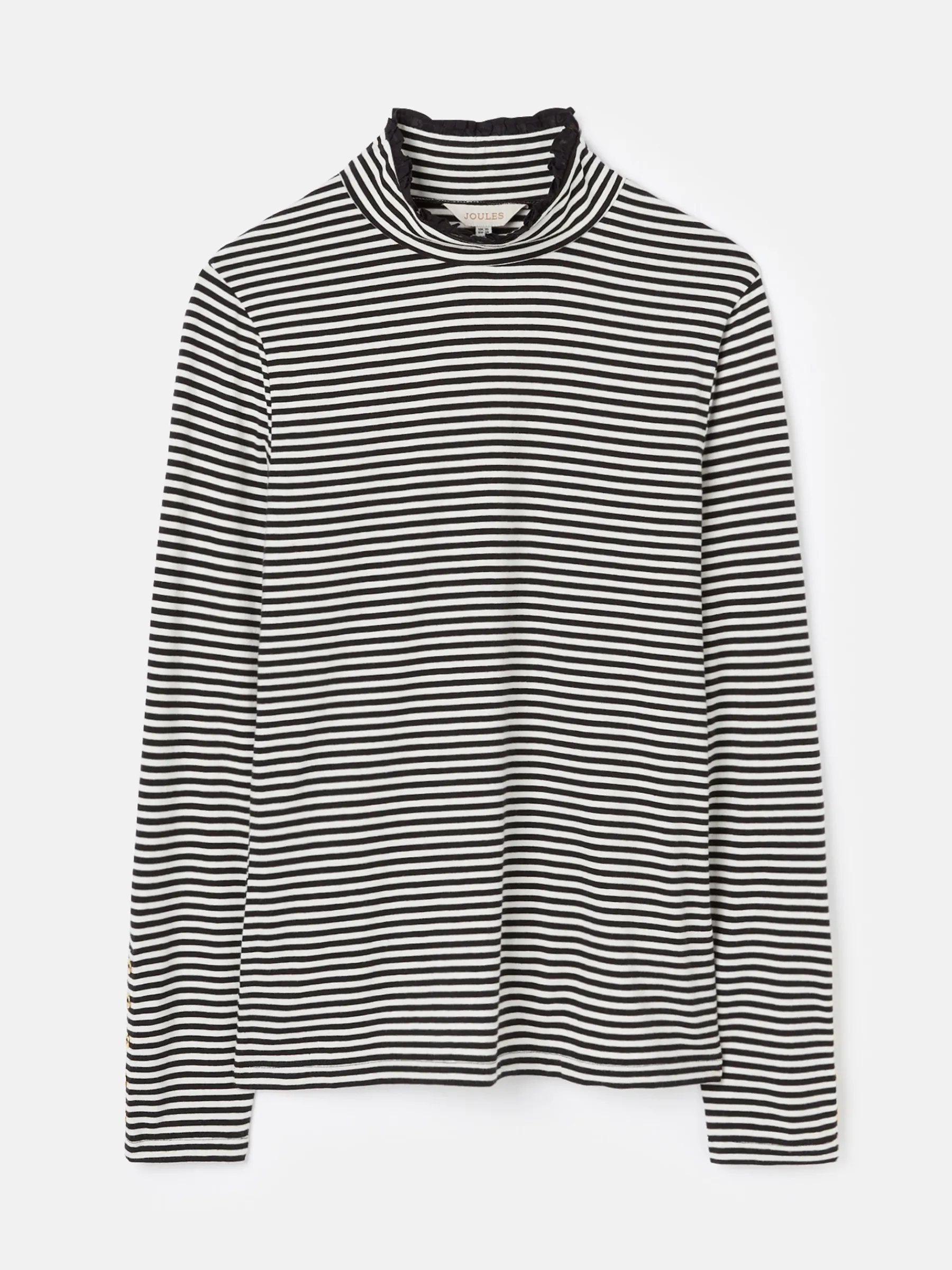 Amy Long Sleeve High Neck Jersey Top<Joules Online