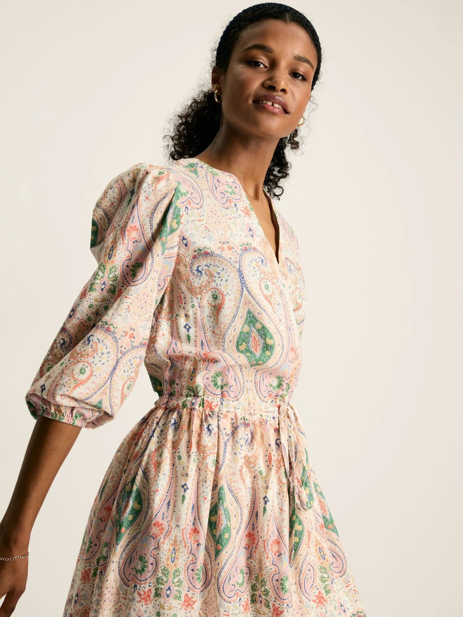 Anais Paisley Printed Maxi Dress<Joules Best