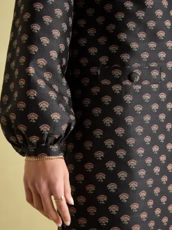 Annalise Jacquard A-Line Dress<Joules Best