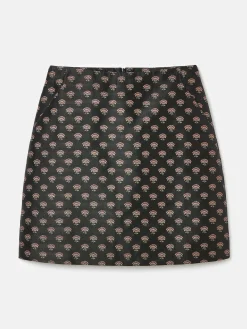 Annalise Jacquard A-Line Skirt<Joules