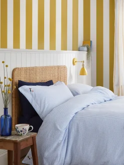 Antique Gold Harborough Stripe 10M Wallpaper<Joules Sale