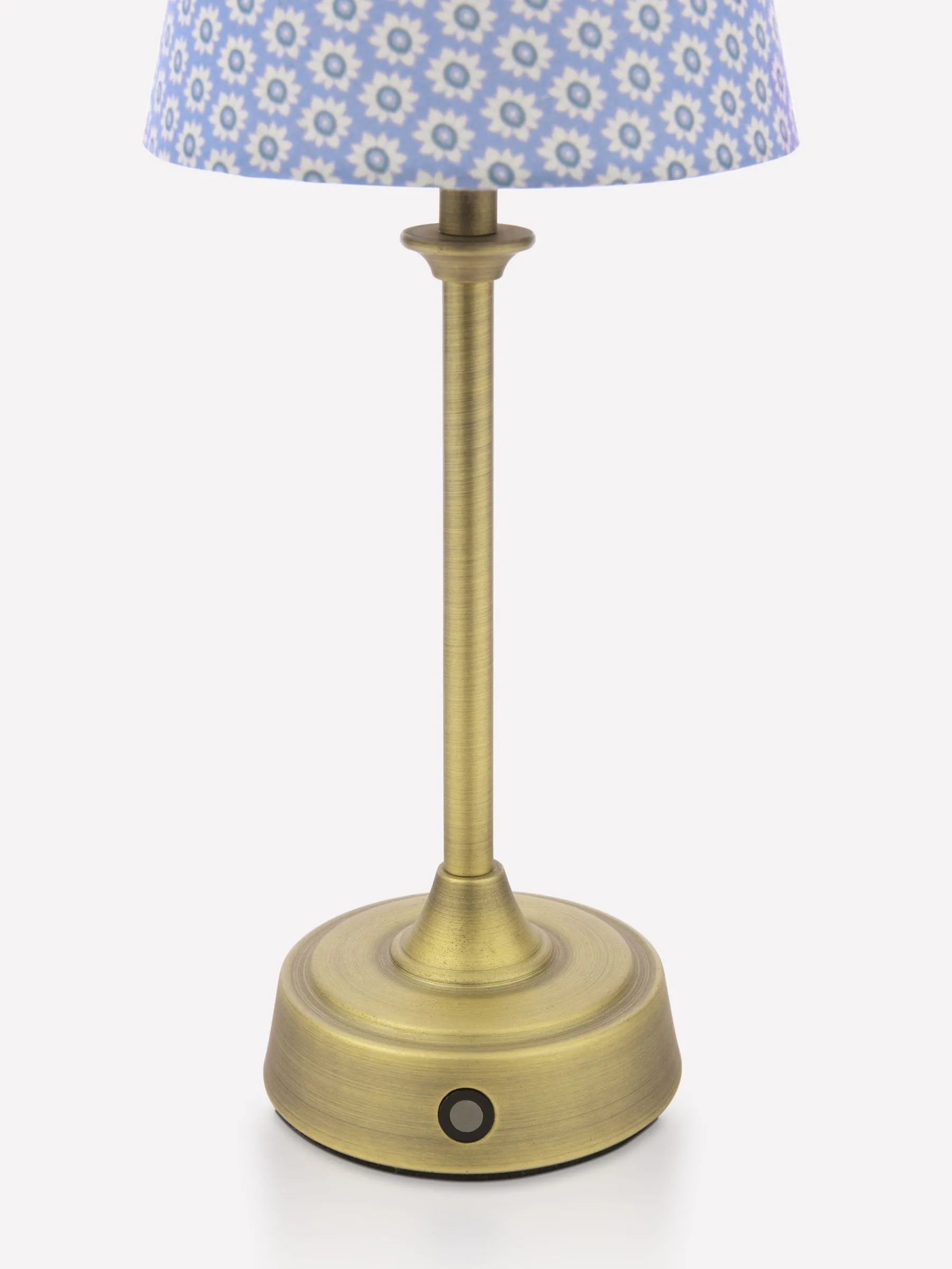 Apsley Blue Print Rechargable LED Lamp<Joules Hot