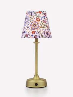 Apsley Blue Print Rechargable LED Lamp<Joules Hot
