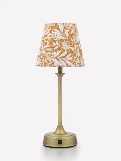 Apsley Gold Print Rechargable LED Lamp<Joules New