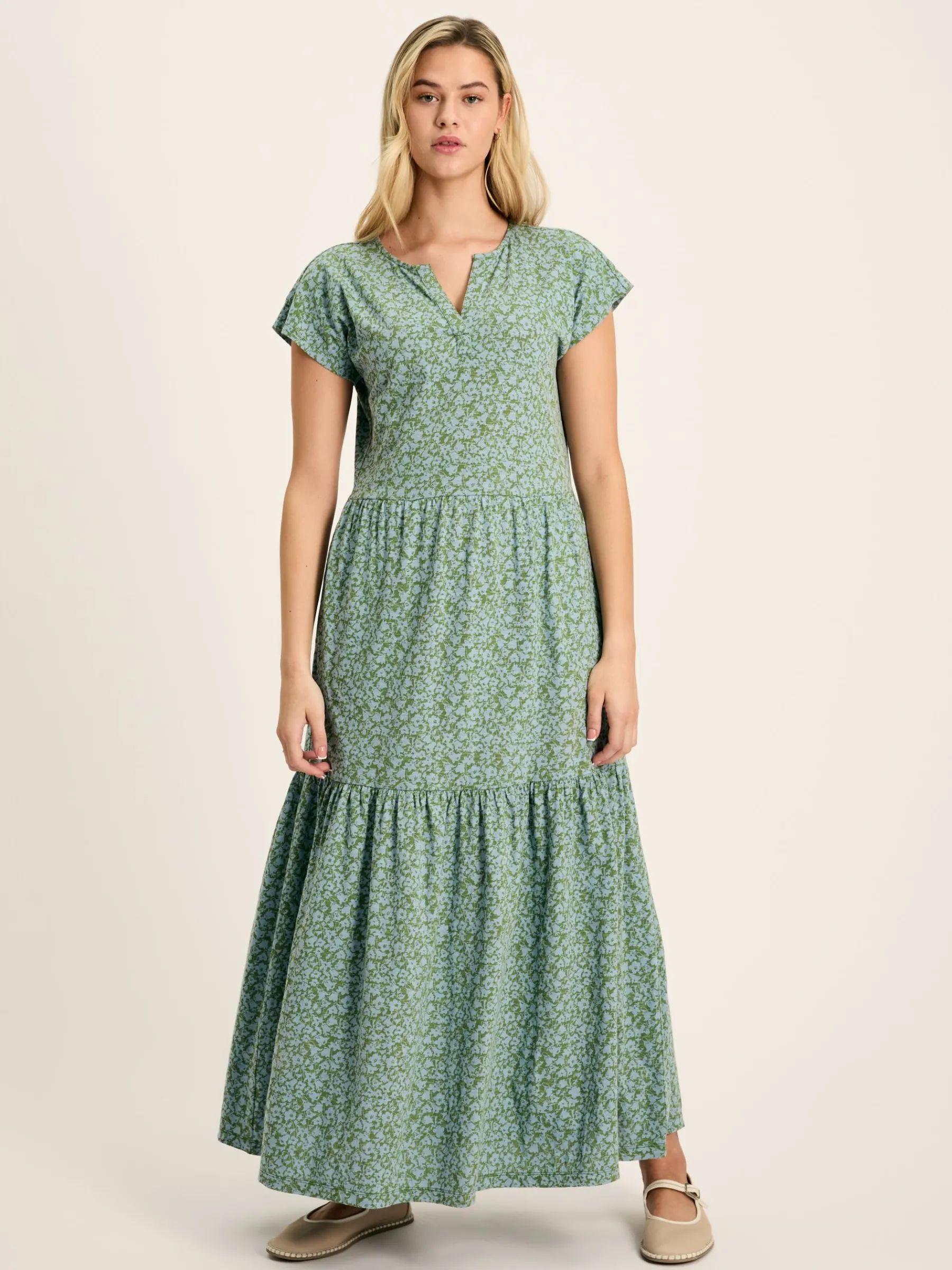 Ariana Jersey Tiered Dress<Joules Hot