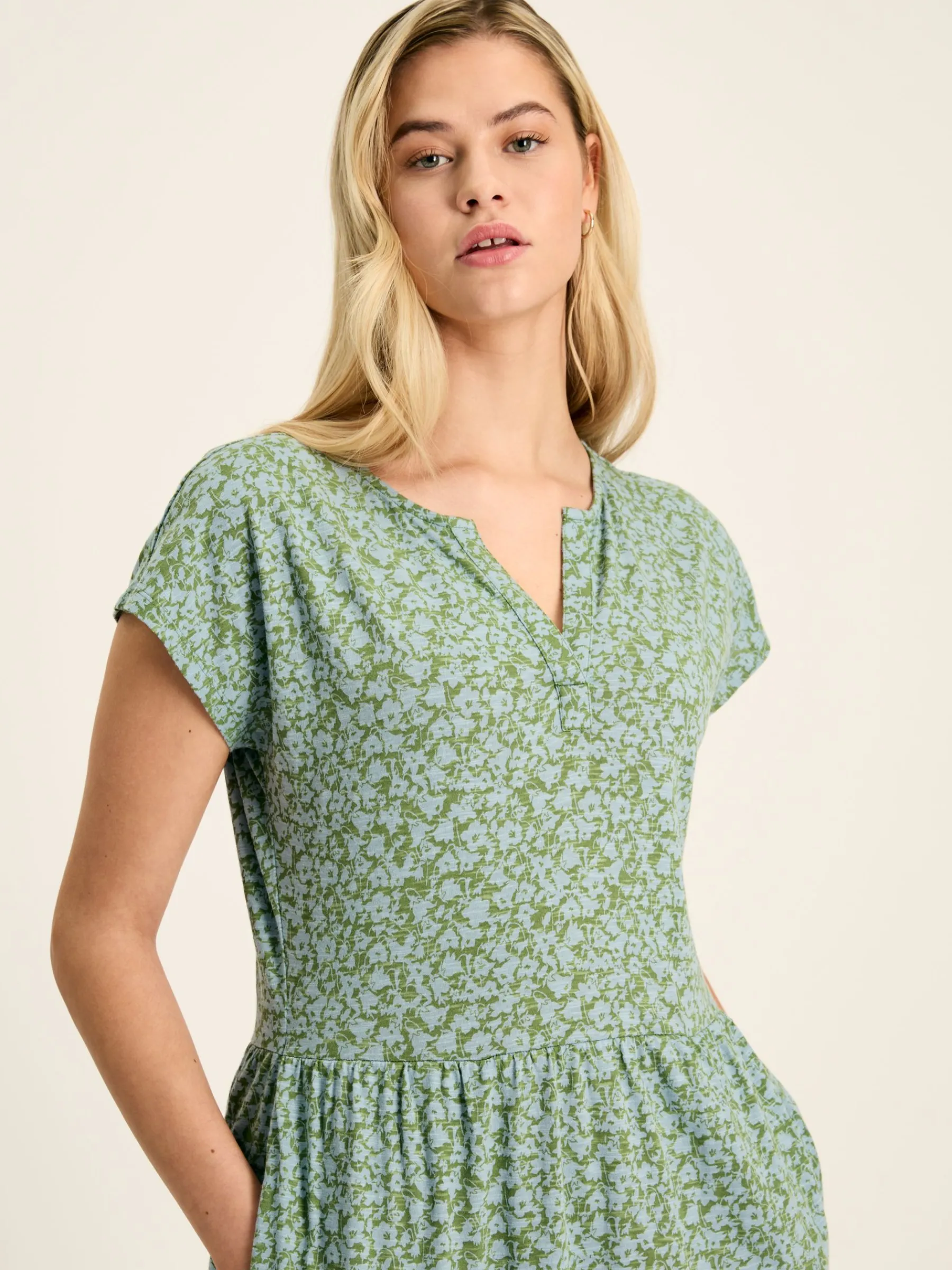 Ariana Jersey Tiered Dress<Joules Hot