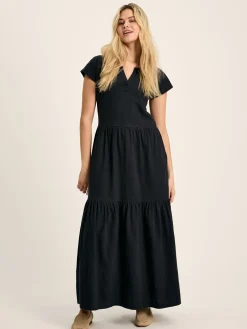 Ariana Jersey Tiered Dress<Joules Online