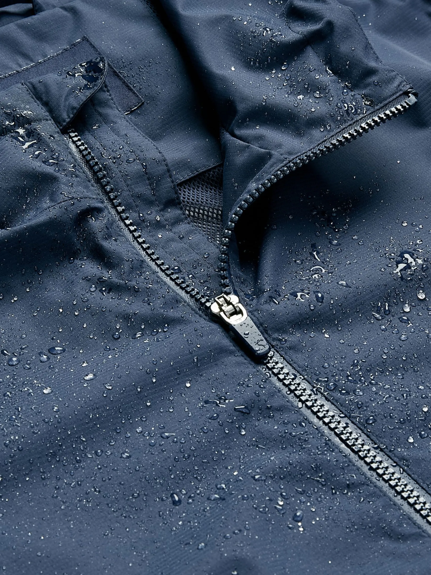 Arlow Navy Blue Lightweight Waterproof Coat<Joules New