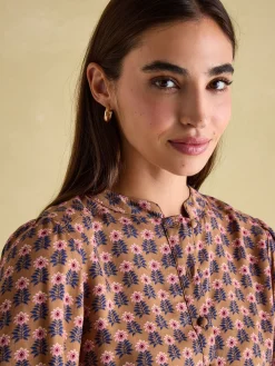 Aster Tie Waist Midi Dress<Joules Sale
