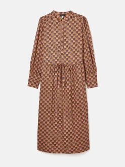 Aster Tie Waist Midi Dress<Joules Sale