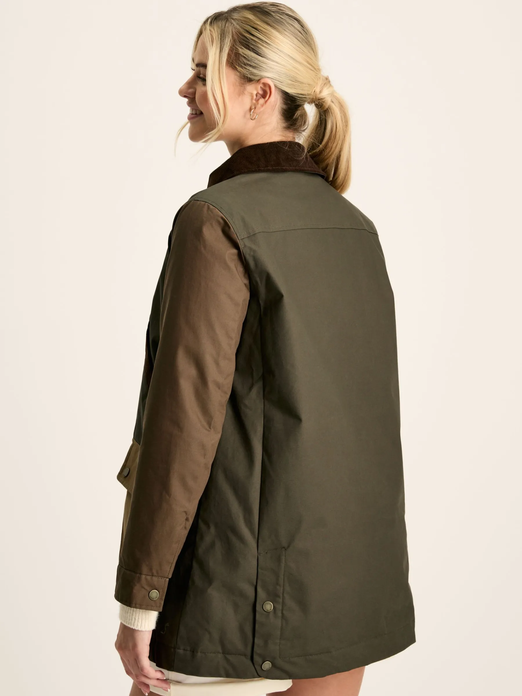 Banbury Showerproof Dry Wax Coat<Joules Clearance