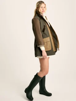 Banbury Showerproof Dry Wax Coat<Joules Clearance