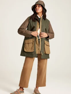 Banbury Showerproof Dry Wax Coat<Joules Clearance