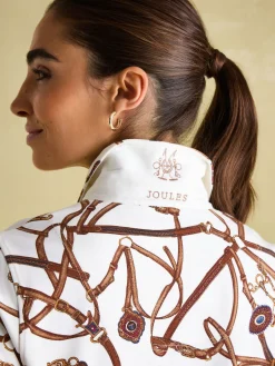 Barbury Cream Bridle Print Polo Shirt<Joules Hot