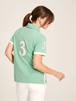 Beaufort Short Sleeve Cotton Polo Shirt<Joules New