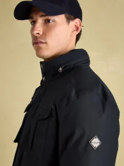 Beckett Waterproof Field Coat With Packable Hood<Joules Hot