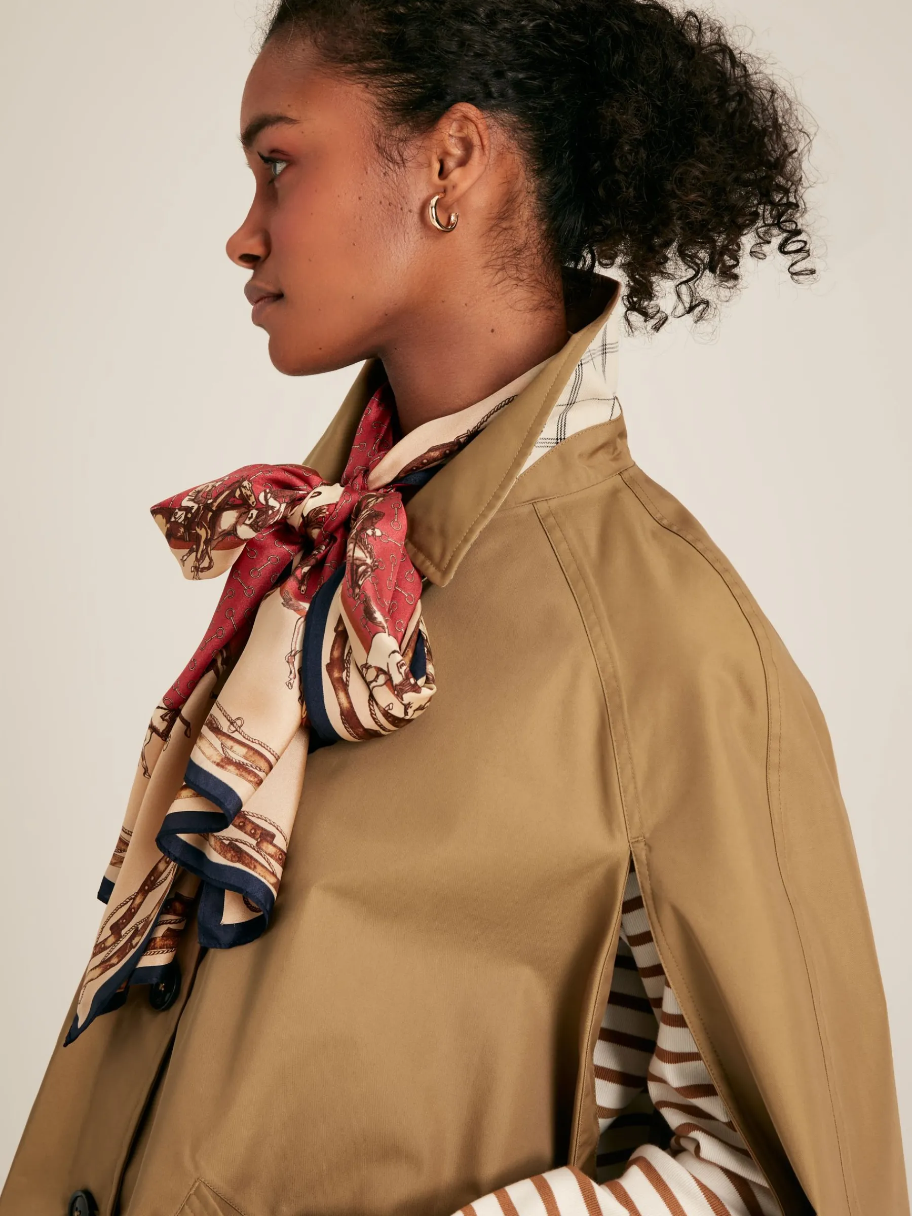 Bibury Tan Brown Waterproof Cape Coat<Joules Outlet