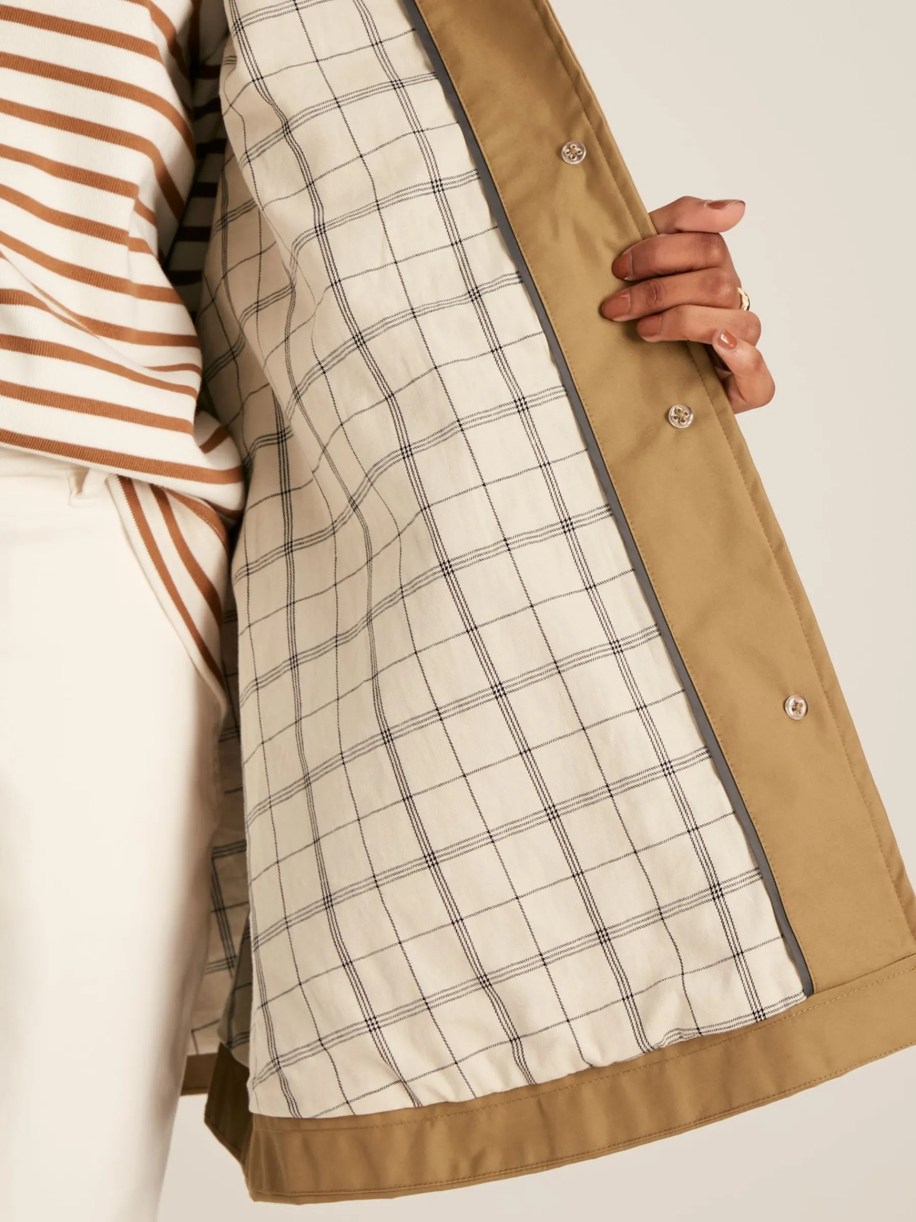 Bibury Tan Brown Waterproof Cape Coat<Joules Outlet