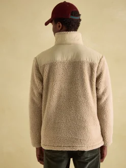 Billy Quarter Zip Borg Fleece Sweatshirt<Joules Online