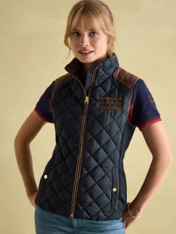 Blair Braemar Diamond Quilted Gilet<Joules Sale