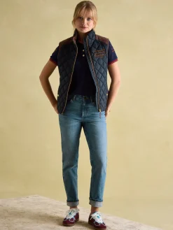 Blair Braemar Diamond Quilted Gilet<Joules Sale
