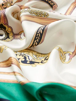 Bloomfield Silk Square Scarf<Joules Clearance