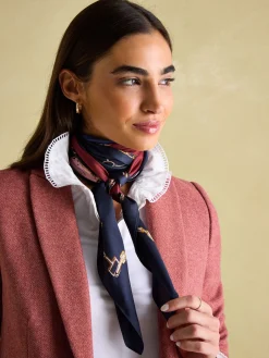 Bloomfield Silk Square Scarf<Joules Sale