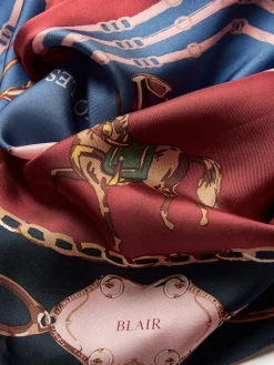 Bloomfield Silk Square Scarf<Joules Sale