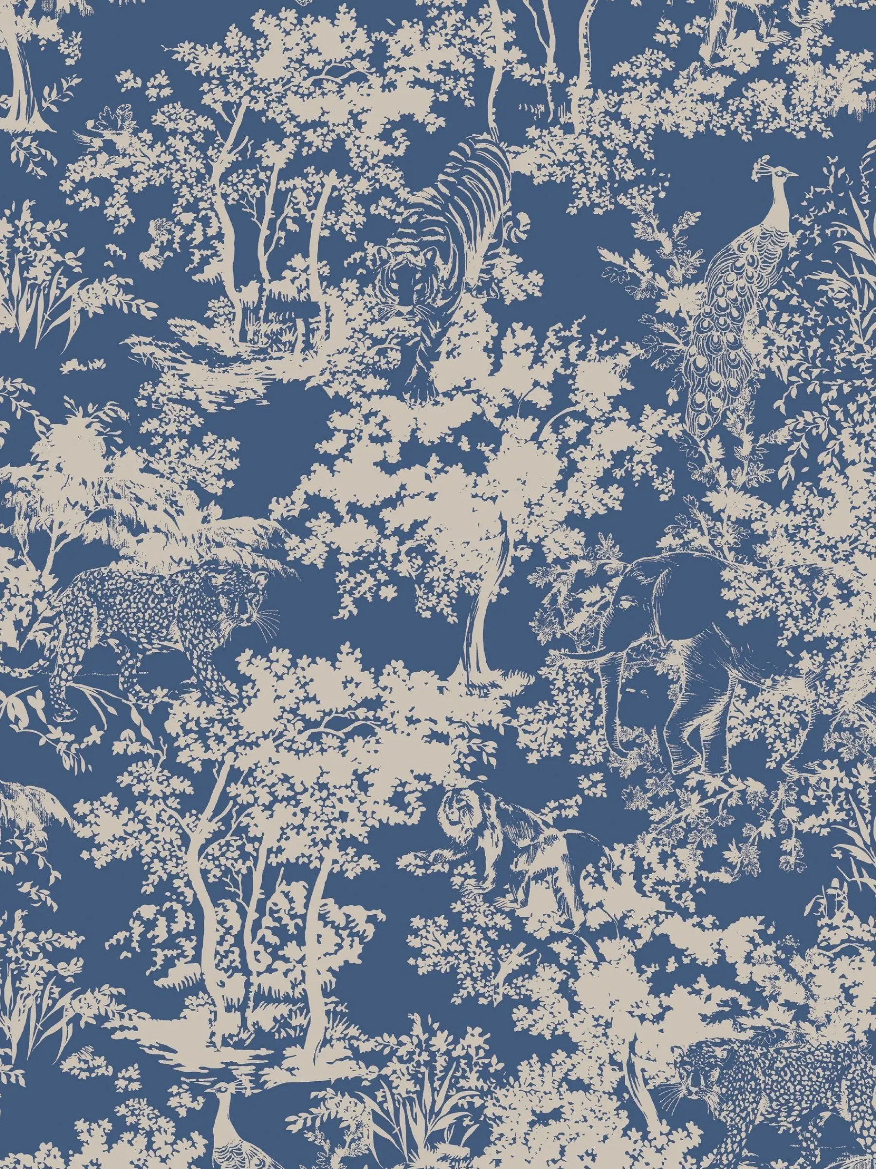 Animal Forest Print 10M Wallpaper<Joules Discount