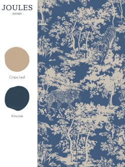 Animal Forest Print 10M Wallpaper<Joules Discount