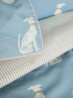 Blockprint Dogs Cover Set<Joules Hot