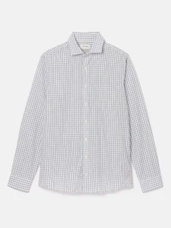 Blue Check Cotton Shirt<Joules Sale
