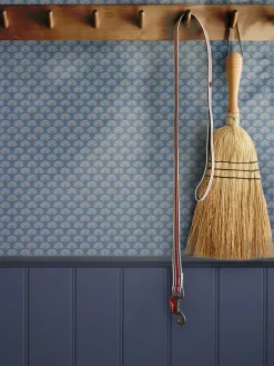 Peacock Geo 10M Wallpaper<Joules Sale