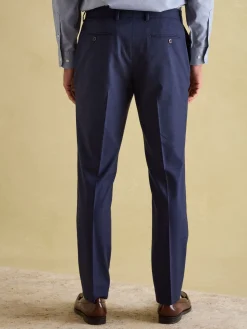 Slim Fit Flannel Suit Trousers<Joules Clearance