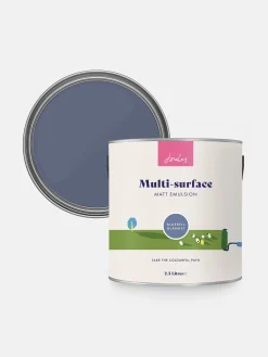 Bluebell Blanket Blue Multi Surface Matt Emulsion<Joules Hot