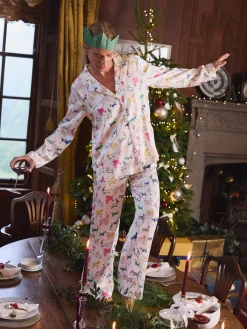 Bonnie Satin Pyjama Set<Joules Best