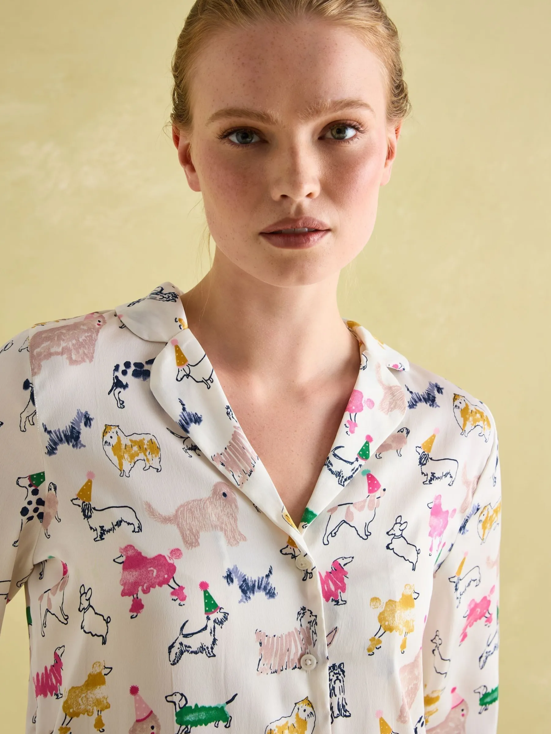 Bonnie Satin Pyjama Set<Joules Best