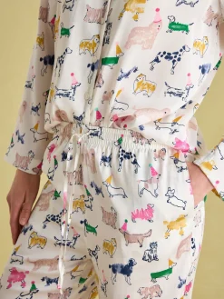 Bonnie Satin Pyjama Set<Joules Best